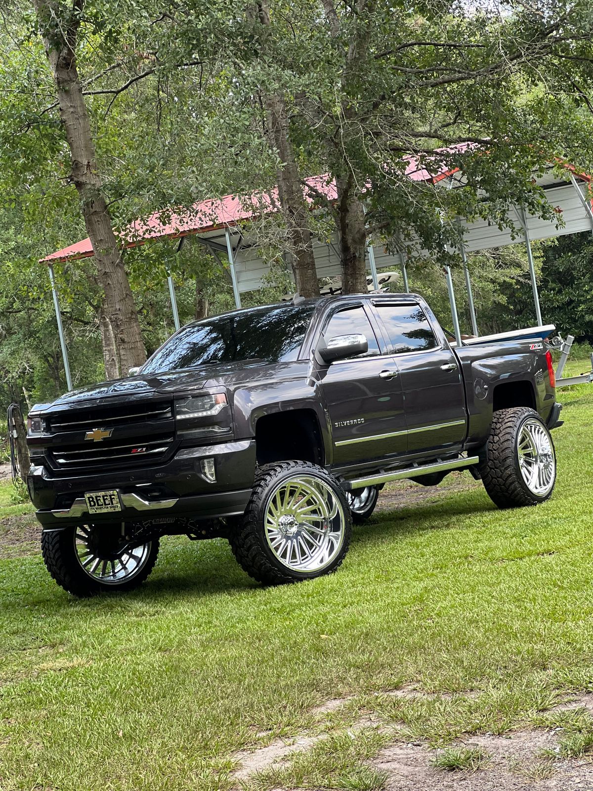 Silverado 1500 LTZ | Chase Roberts - KG1 FORGED WHEELS