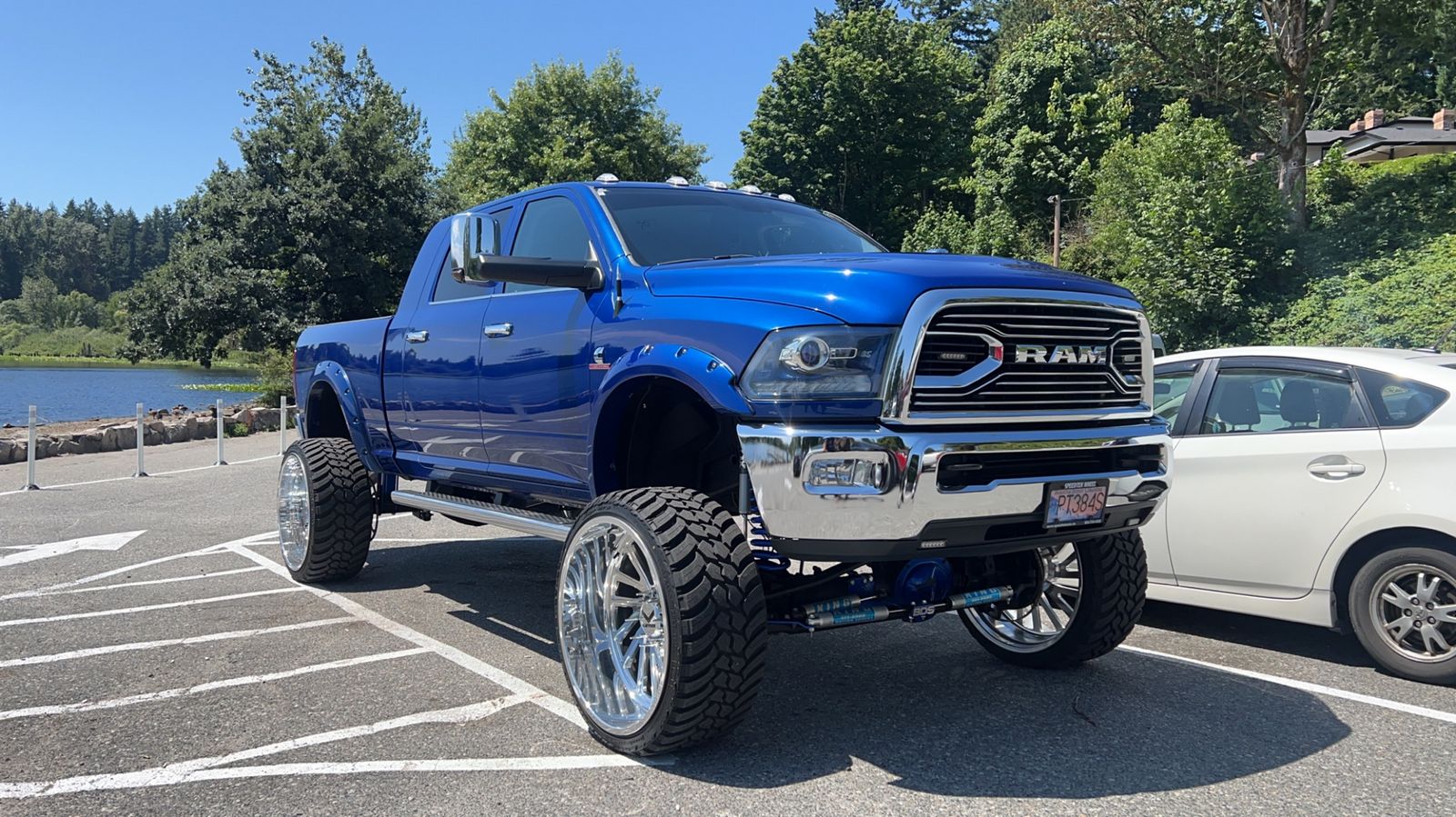 2014 Dodge 3500 | 28x14 Vile - KG1 FORGED WHEELS